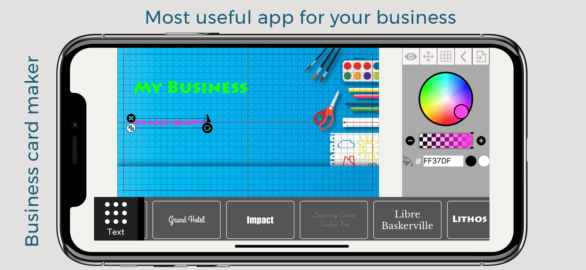 Custom Business Card Maker screenshot 4