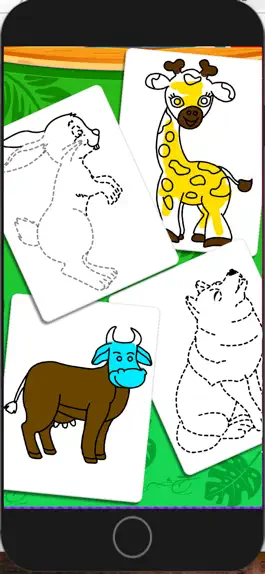 Game screenshot Coloring And Drawing Animals apk