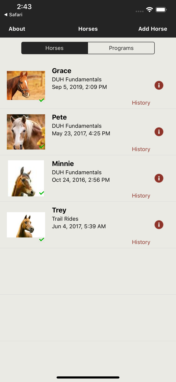 Nickers Horse Training Logbook