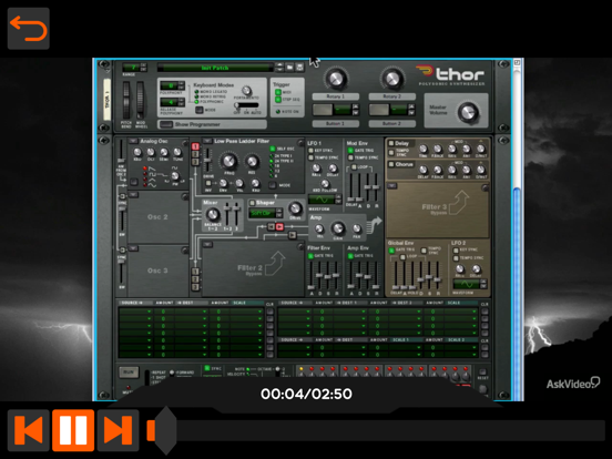 Screenshot #4 for Synths Course for Thor