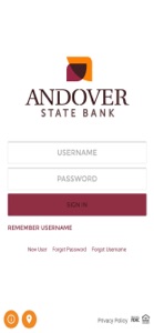 Andover State Bank screenshot #1 for iPhone