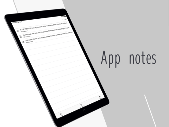 Screenshot #4 pour Easy Notebook - simple notes -