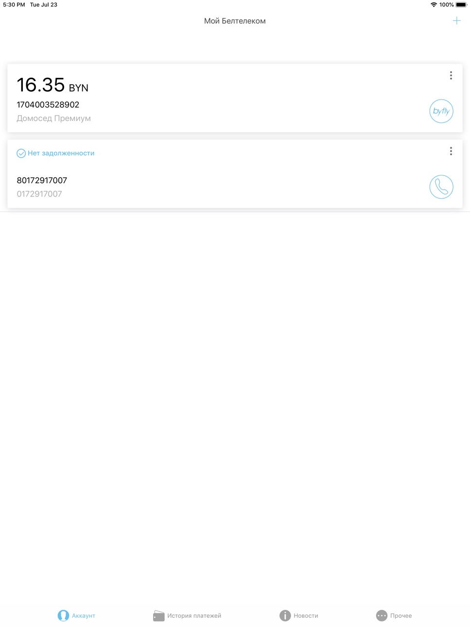 iPad screenshot