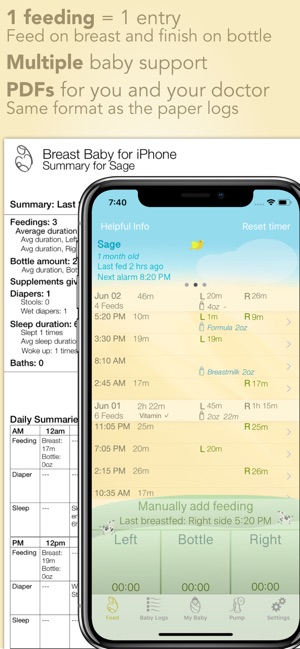 Breast Baby: Feed Pump Tracker(圖4)-速報App