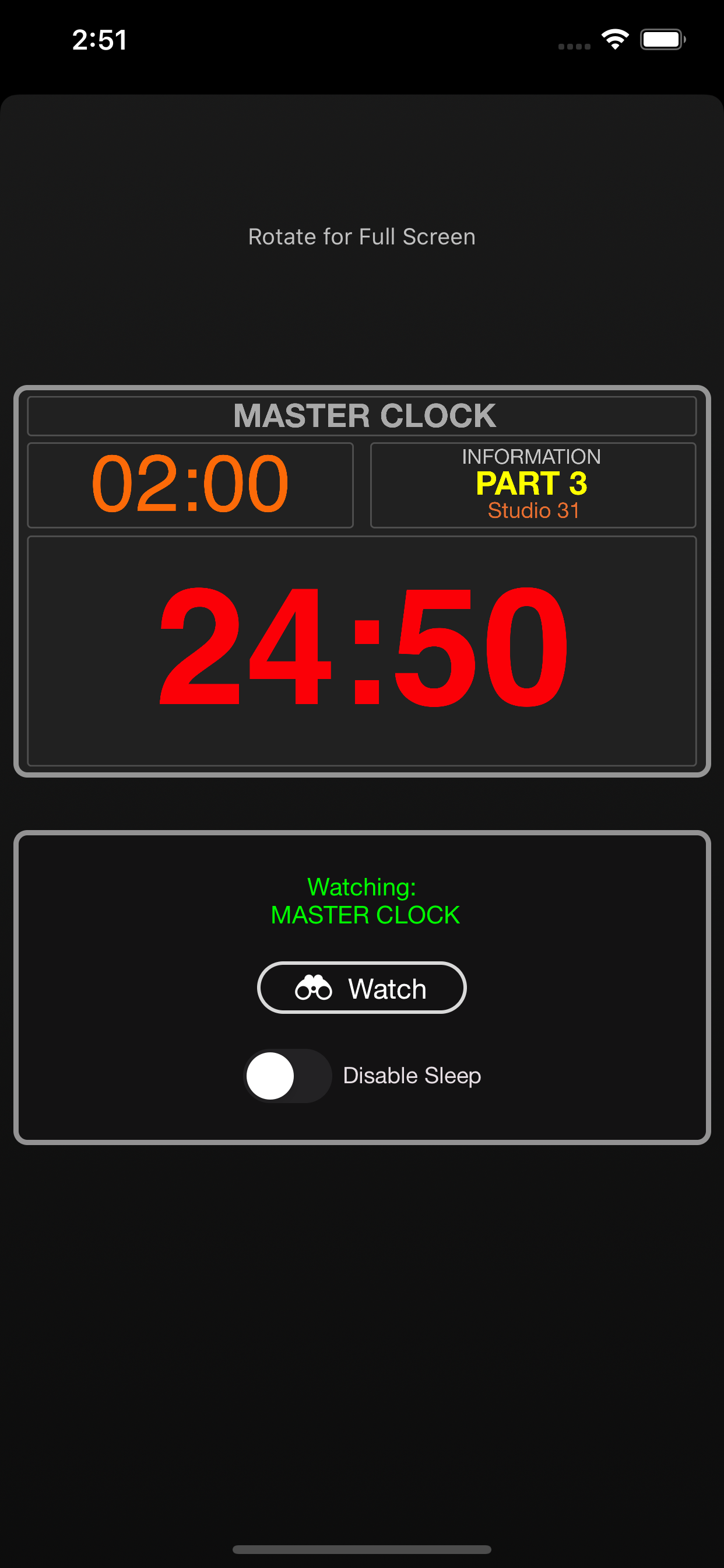 LiveTime Viewer