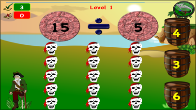 Games Math Pirate Trainer Kids Screenshot