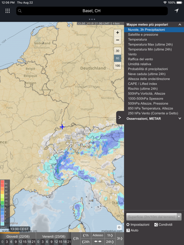 meteoblue weather & maps screenshot 2