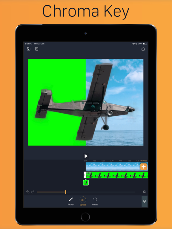 Blur Video & Video Merger :VMX iPad screenshot 8 - Photo & Video app