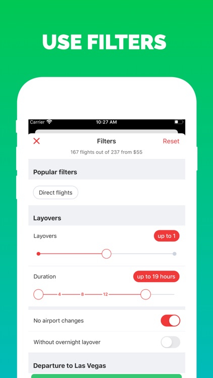 Vegas Flights: Airfare deals screenshot-3