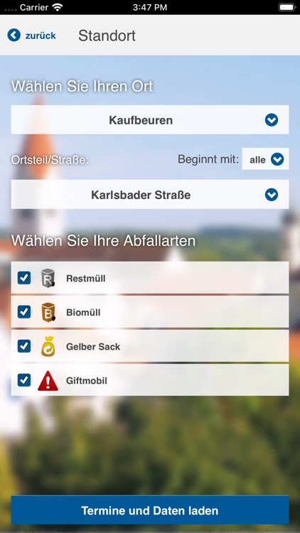 Stadt Kaufbeuren Abfall-App