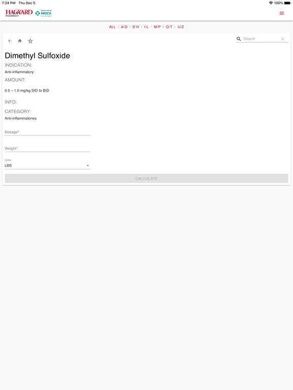 Screenshot #6 pour Hagyard Mobile Formulary
