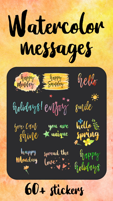 Screenshot #1 pour Happy Monday Sticker Pack