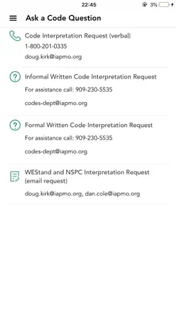 IAPMO Codes screenshot 10