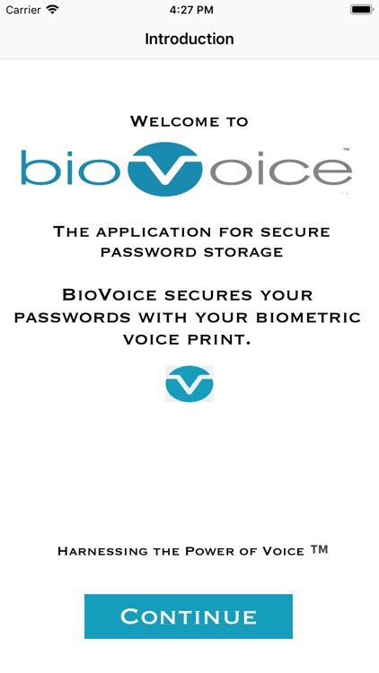 BioVoice Password Storage PRO
