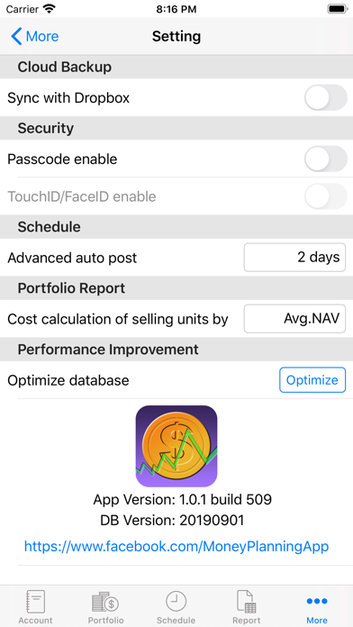 Money Planning Professional Screenshot