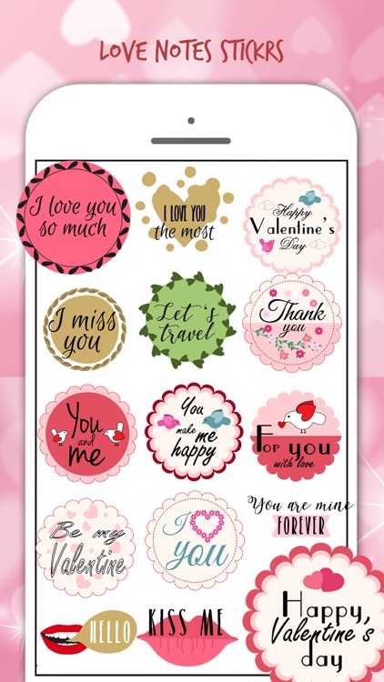 Happy Valentine's Stickers!