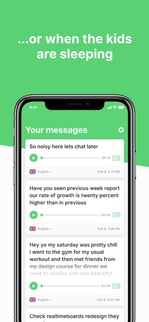 Voicepop - Turn Voice To Text(圖4)-速報App