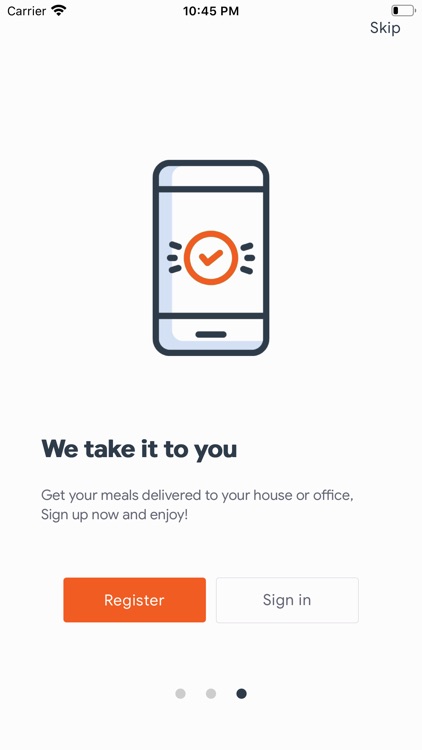 Deleci Food Delivery App