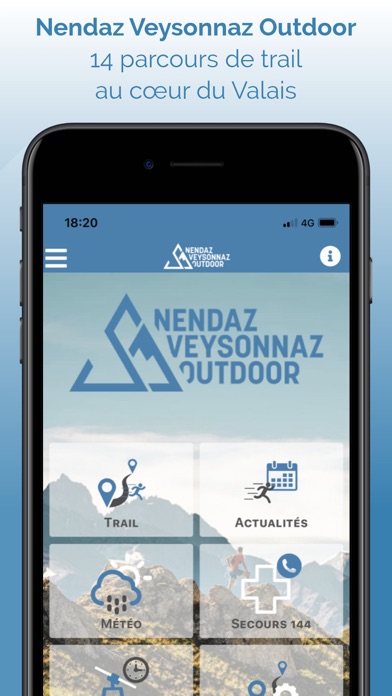 Screenshot #1 pour Nendaz Veysonnaz Outdoor