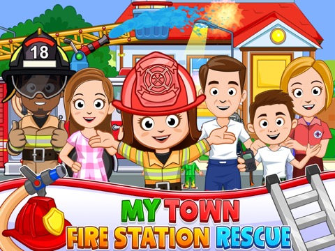 My Town : Fire station Rescueのおすすめ画像1