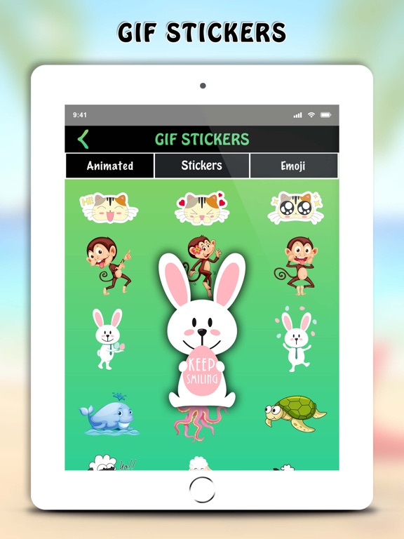 Jiffy Gif Maker & Editor iPad screenshot 4 - Entertainment app