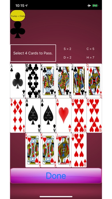 Pinochle Card Game Screenshot