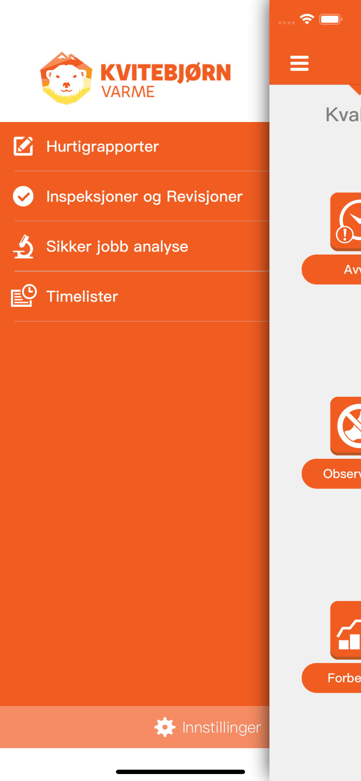 Kvitebjørn HSEQ screenshot 3