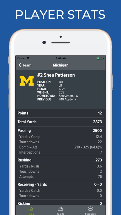 Michigan Football Schedules screenshot-3