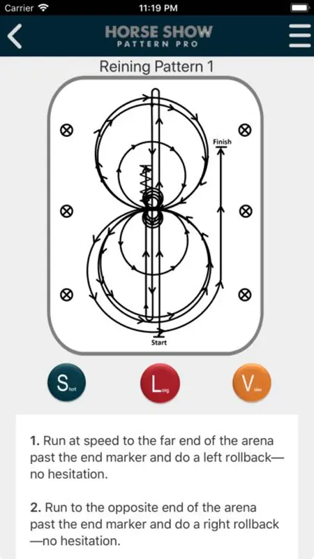Horse Show Pattern Pro screenshot 3 of 4