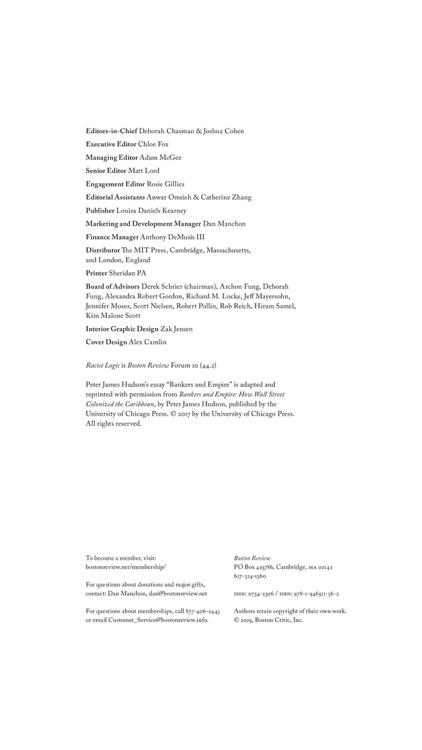 Boston Review Magazine