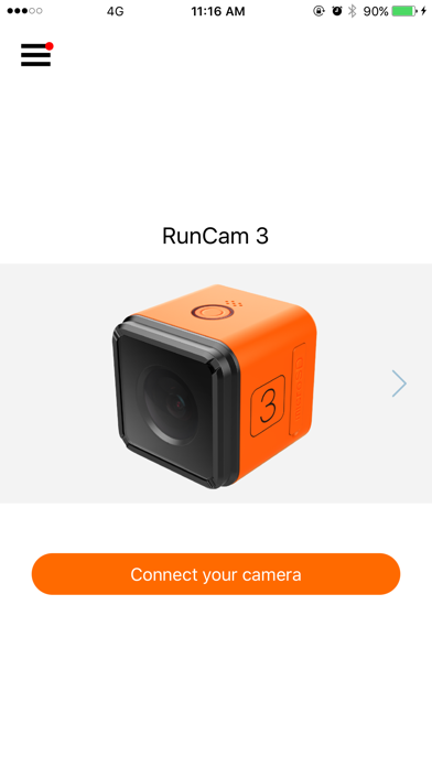 RunCam App Screenshot