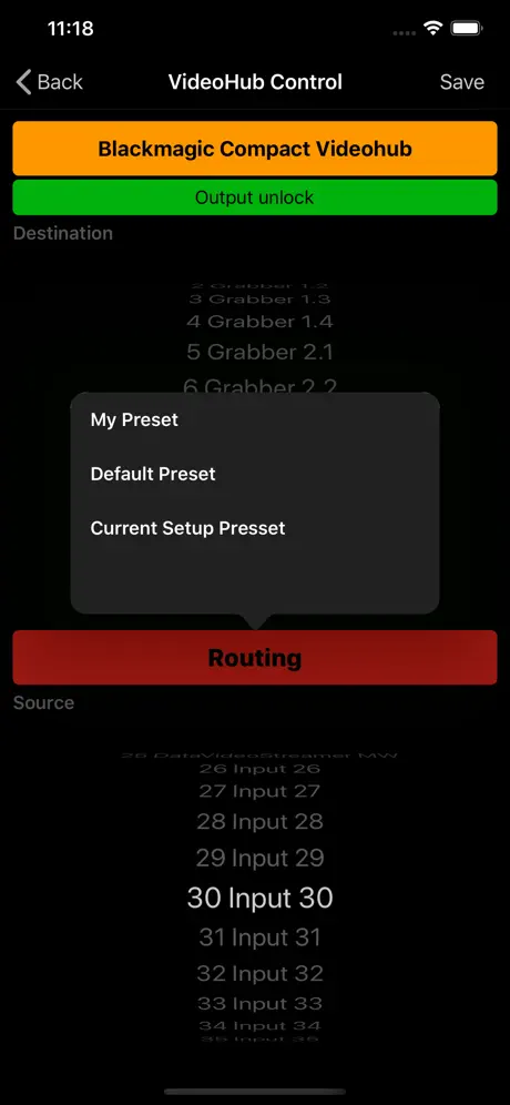 VideoHubControl