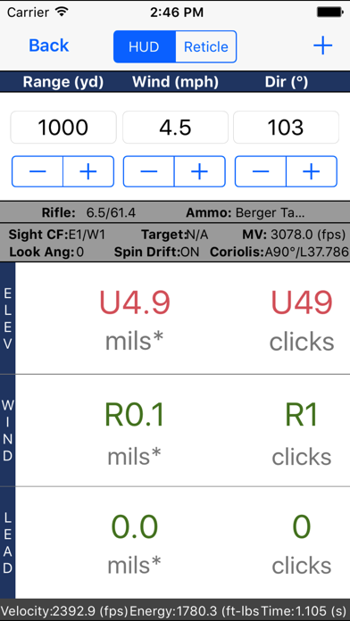 Applied Ballistics Screenshot