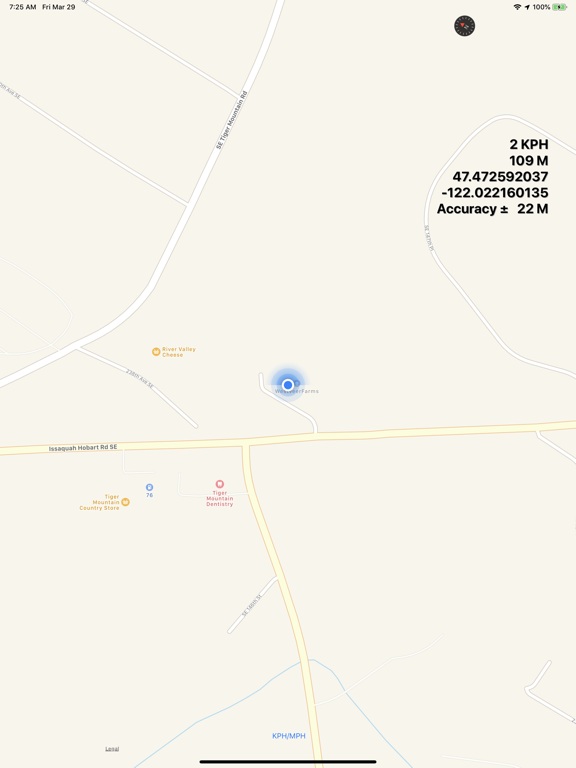 Screenshot #5 pour altitude speed location