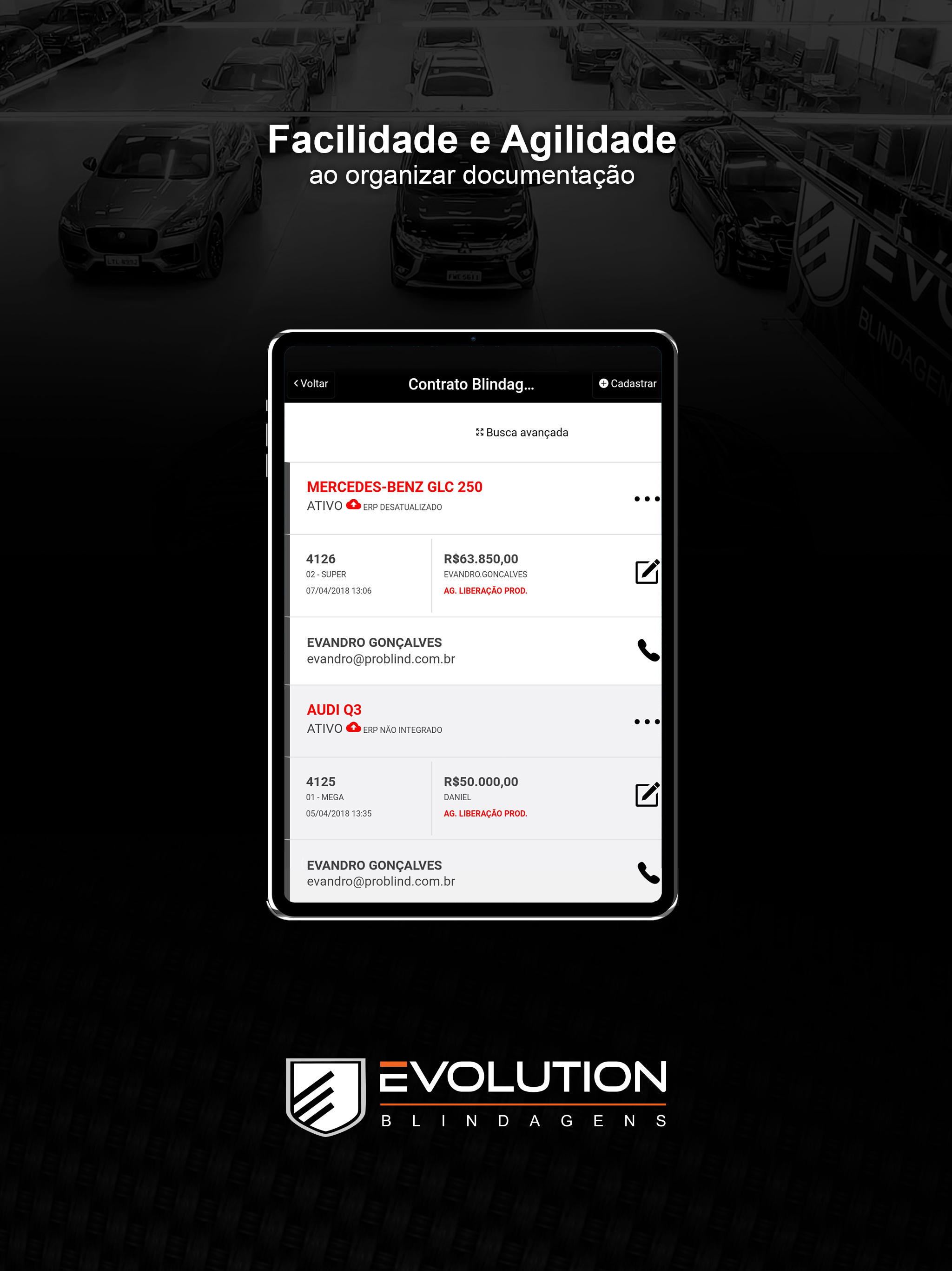 EVOLUTION BLINDADOS