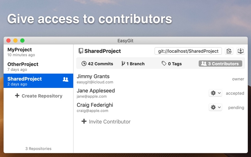 Screenshot #2 pour EasyGit