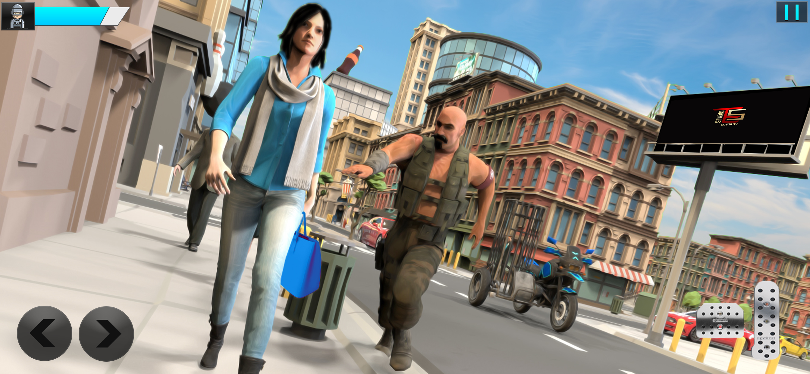 Sidecar Motorcycle Simulator screenshot 3