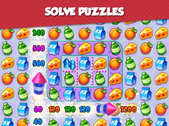 Supermarket Mania - Match 3 iPad app afbeelding 3