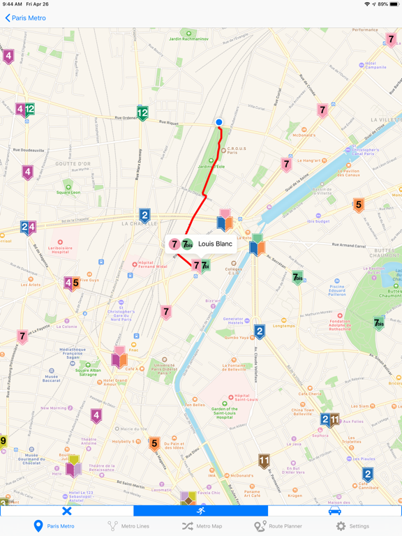 Europe's Subway & Metro lines iPad screenshot