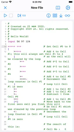 Brainf*ck screenshot 2