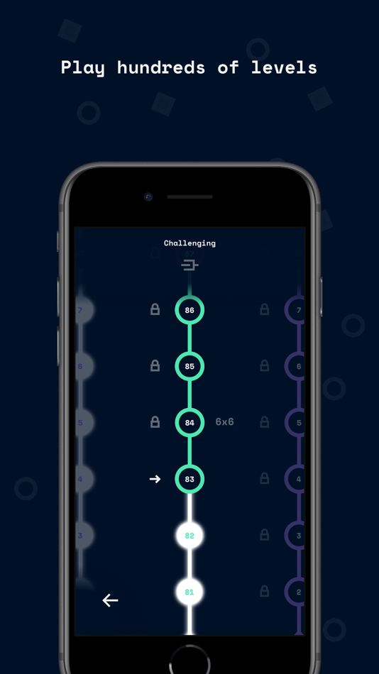 #4. Fluorite: Connect Light Lines (iOS) Podle: Mipmap