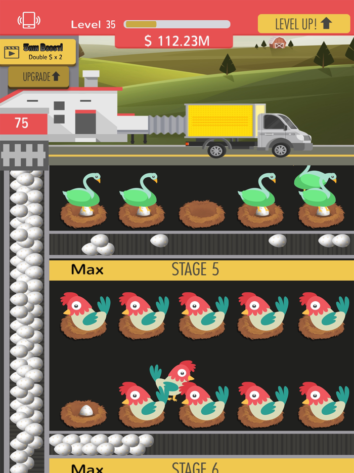 Eggs factory - Breeding game
