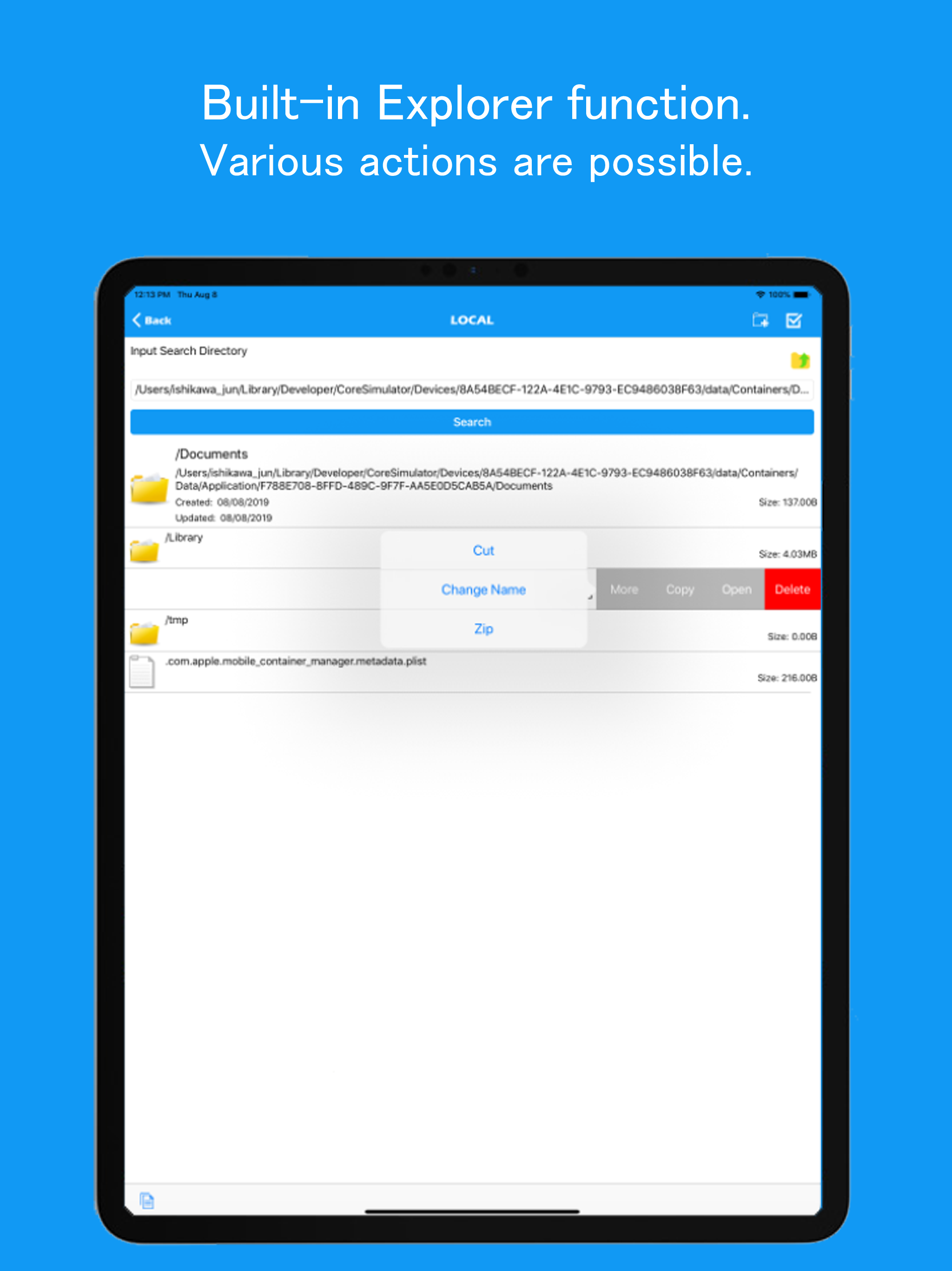 ExplorerDx -ManageQRCode&File-