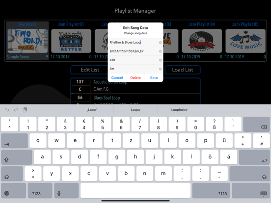 BlueScalesTrainer iPad screenshot 10 - Music app