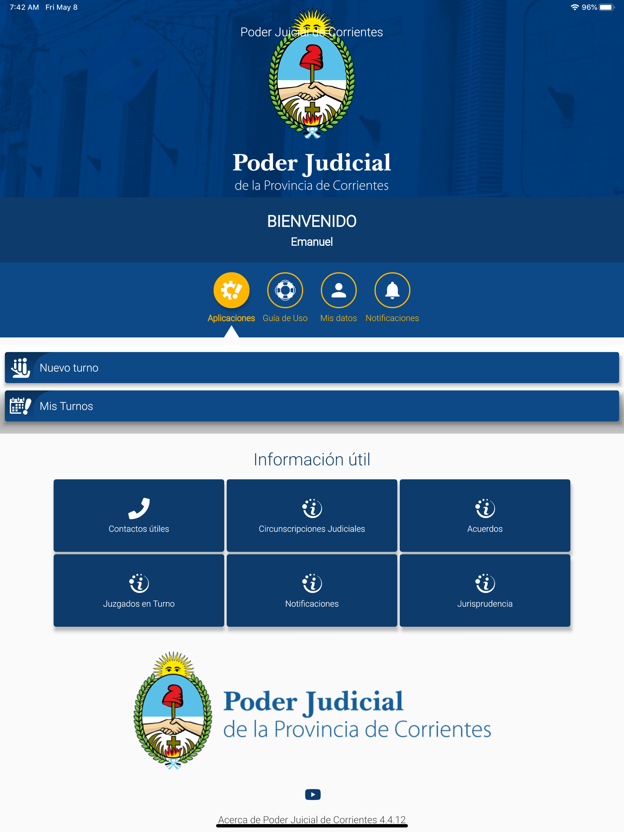 Poder Judicial de Corrientes screenshot 5