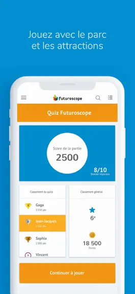 Game screenshot Futuroscope apk