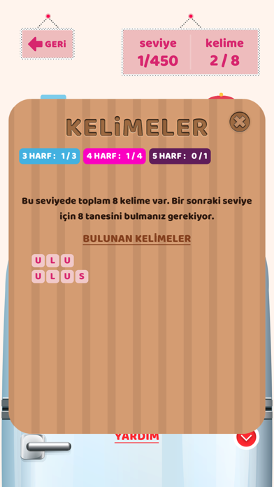 Kelime Dolabı Screenshot