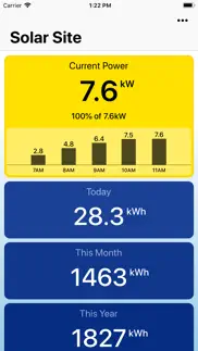 solar watch for solaredge iphone screenshot 2