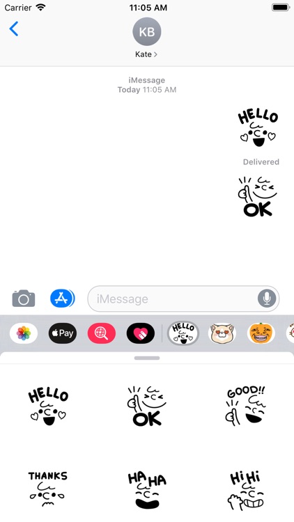 Nhãn Dán Boppy Dễ Thương