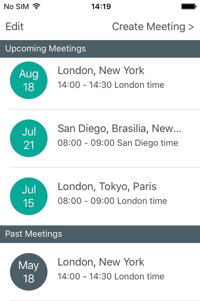 Meeting Planner by timeanddate screenshot 4